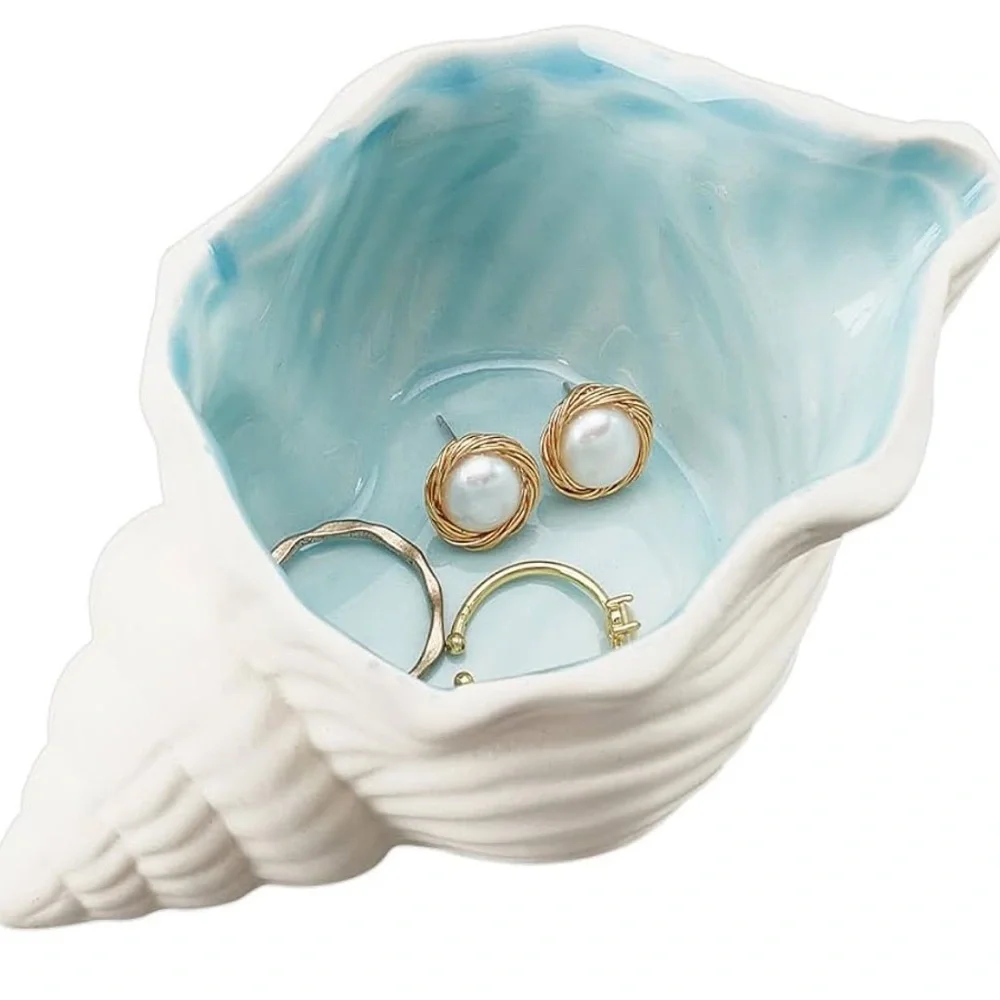 Conch Shell Jewelry Trinket‎ Tray Holder